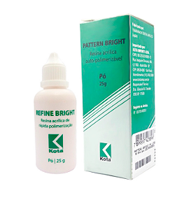 Resina Acrílica Autopolimerizável Pattern Bright 25g - Kota