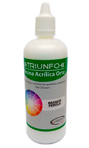 Resina Acrílica Autopolimerizável Ortodôntica 225g - Triunfo
