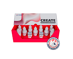 Kit Resina Acrílica Termopolimerizável Create - Evoden