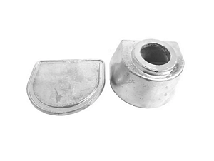 Mufla 1 furo Aluminio para PPR - Mac