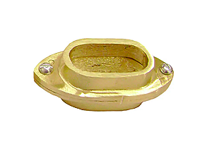 Mufla de Latão Retangular - OGP