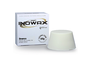 Cera Orgânica para Escultura Inowax Branco 65g Formaden