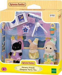 Amigos do Jardim da Infância - Noite do pijama - Sylvanian Familias - 5750