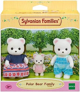 Família dos Ursos Polares - Sylvanian Families - 5396