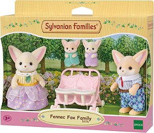 Família das Raposas-do-deserto - Sylvanian Families - 5696
