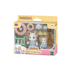 Hora do Banho dos Irmãos Ensaboados - Sylvanian Families - 5805