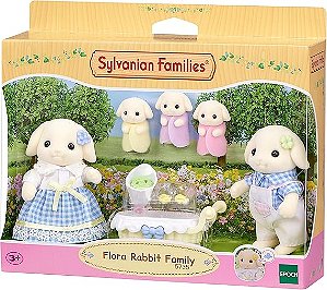 Família dos Coelhos Floral - Sylvanian Families - 5735