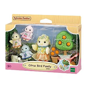 Família dos Pássaros Cítricos - Sylvanian Families - 5860