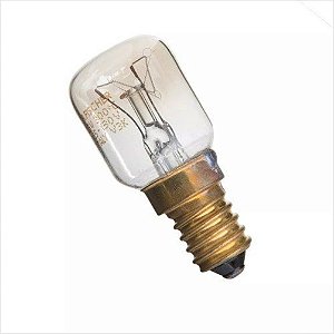 Lâmpada 127V 25W E14 Para Fogão 76DXV 76DXW 76DAB 76MDX 56DXQ 50ERX 76GEX 76DGN 76GDX Electrolux Original 80000597 A0767