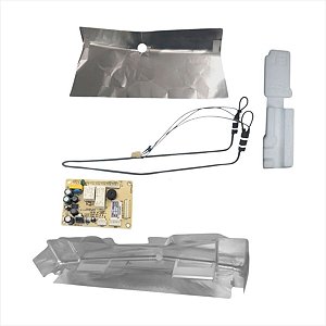Kit Resistência Radiação 220V para Refrigerador If55 If55s Tf55 Tf55s Tf56 Df56 Df56s Tf56s Electrolux Original 70009829