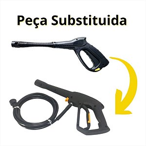 Pistola para Lavadora de Alta Pressão Electrolux Original Power Wash EWS30 EWS31 - A02841401 A25812701