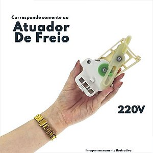 Atuador Do Freio Original Electrolux 220v 64500662 Para Lavadora De Roupas Electrolux LTD15 LAC13 LPE16 LAC16 64500662 O