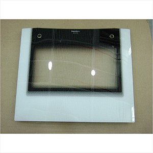 Vidro Externo Porta Do Forno Grande Fogão Electrolux Original 56DTB - 70200898 A99911004