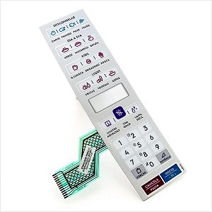 Membrana Para Painel De Controle Para Micro-ondas MEO44 Electrolux Original A06414801