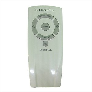 Controle Remoto Para Ar Condicionado Cinza Gelo Electrolux Original - 60200206