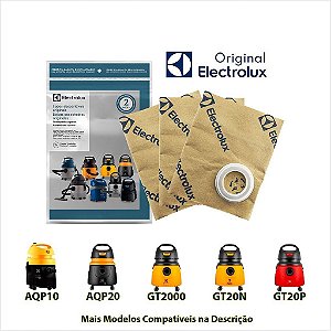 Saco Descartável Aspirador Pó A10s Gt200 Aqp10 Flex Aqp20 Gt20n 03 Unidades Electrolux Original 70035078 A20810201 Cse10