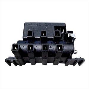 Usina 7 Saídas Fogão Electrolux Original 76DXG 76E5GX 76DX 76SM 76DB 76DTB 76DTX 76DFX 76SB 76SE 76S6 76S6GW 76SL 76SX 64980170