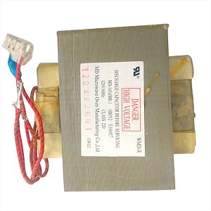 Transformador Alta Tensão 127V Forno Microondas A08194101 261200200700 Electrolux