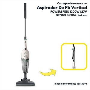 Aspirador De Pó Vertical 127V 2 Em 1 POWERSPEED 1300W Electrolux Original STK14W 900921645