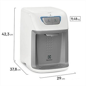 Purificador de Água Gelada Fria e Natural com Compressor Branco 127V Electrolux Original PC41B 946521522