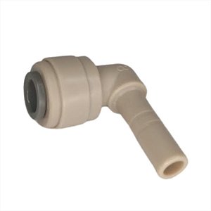 Conector Cotovelo Branco Sem Rosca Para Purificador de Água Electrolux Original 306661900026 A09996901