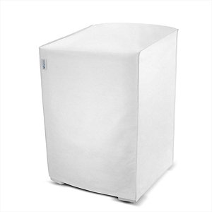 Capa Branca Protetora Lavadora 6kg a 10kg Tamanho P 58x58x96cm Electrolux Original A12124701 41036663 80000709