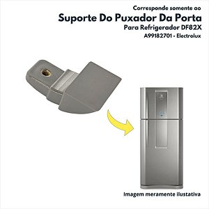 Suporte Do Puxador Da Porta Para Refrigerador DF82X Electrolux Original A99182701