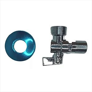 Registro de Água 3/4 Esfera Para Lava Louças Electrolux Original - A10497601