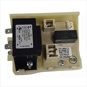 Termostato com Transformador Para Lavadora Frontal TRW10 TRW12 Electrolux Original 34558200