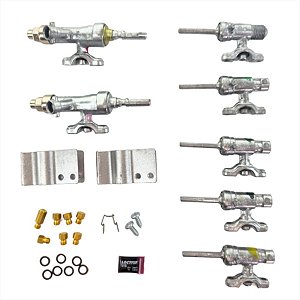 Kit Conversão GN Para Fogão 76DTB 76DTX 76DRB 76DRX 76RBD 76RXD Electrolux70201249