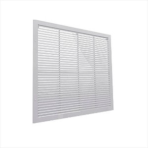 Grade Ventilação De Encaixe 40x40cm Quadrada Para Portas, Paredes e Forros - Ventokit