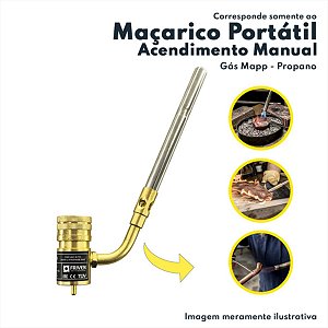 Maçarico Aparelho de Solda com Acendimento Manual Friven - TB / 20003090045