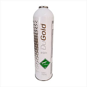 Fluído Refrigerante Dugold Tetrafluoretano R134A 750g ONU3159