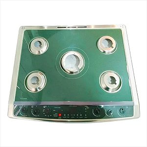 Mesa Vidro 5 Queimadores Wifi Para Fogão Electrolux 76DXW 76WDG 70204057