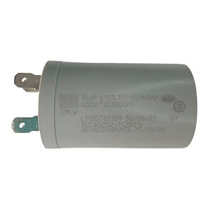 Capacitor 10 Uf Vac (Com Terminal)