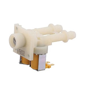 Válvula De Entrada Dupla de Água 127V Para Lavadora CWE13 CWE15 BWH15 BWN15 Whirlpool W11521415 W11104736 W11344668
