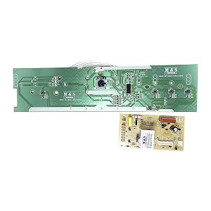 Conjunto Placa De Interface + Potência M&S Para Lavadora Brastemp BWL09 - W10308925 W10356418 W10540663