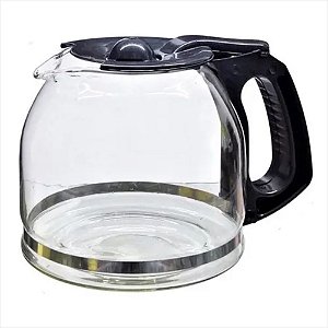 Jarra De Vidro Preta 15cf Para Cafeteira Electrolux Ecm10 Multimarcas A27275101