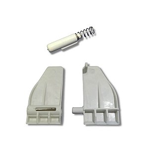 Dobradiça com Pino e Mola para Tampa Móvel Lavadora Electrolux LT11F LUC10 LTR10 LTC10 LTS12 LTR12 LS12Q Burdog