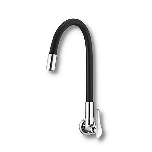 Torneira Cozinha Flex de Parede B27 Black Lorenzetti