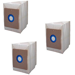 Kit 3 Sacos ALC Compatível Aspirador Pó Consul Facilit FIT