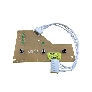Placa Interface Bivolt Compatível Lavadora De Roupas Electrolux LTE12 V2 ASV PEL8504  64502207