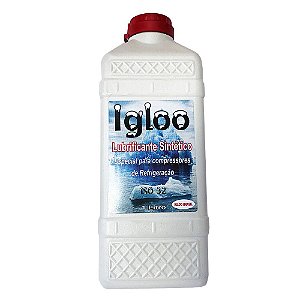 Óleo Lubrificante Sintético Para Compressores de Refrigeração ISO 32 IGLOO 1L