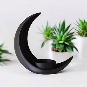Decoração Lua Crescente com Vaso Elíptico Solution 3D 1368309