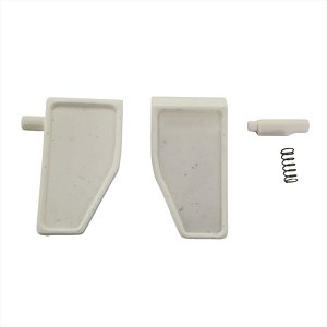 Dobradiça com Pino e Mola para Tampa Móvel Lavadora Electrolux LT11F LUC10 LTR10 LTC10 LTS12 LTR12 LS12Q Solution 3D