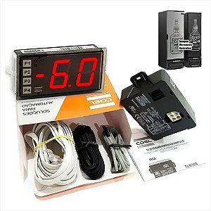 Kit Controlador Tlb30sh para cervejeira Gelopar, Metalfrio, Fricon, Hussman