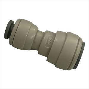 Conector Reto 1/4 Fêmea para 3/8 Fêmea para Purificador PC01B PC01X Electrolux A26333001