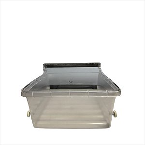 Gaveta de Legumes Esquerda Completa Para Refrigerador DM90X Electrolux A04769811 (testada)