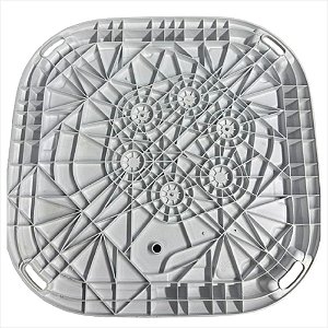 Chassi Base Metalica Compressor QE12F XE12F QE12R XE12R QE09F QE09R XE09F XE09R JE09F Electrolux A17743101 (testada)