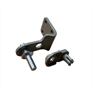 Dobradiça Inferior do Gabinete Cinza Para Refrigeradores  Whirlpool W10257209 Original